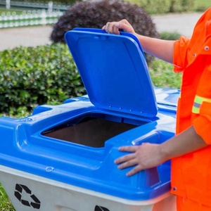 Thùng Rác Nhựa Thân Thiện Với Môi Trường Sử Dụng Ngoài Trời 400 Lít - Product Image 6