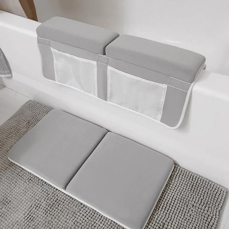 Factory Customized Baby Bath Custom Thick Neoprene Bath Kneeler and Elbow Rests Mat Machine Washable Kneeling Pad