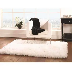 100% Polyester Microfiber Memory Foam Modern Rug Fluffy Shaggy Rug