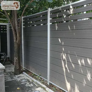 waterproof plastic wood fence plank/wpc building material