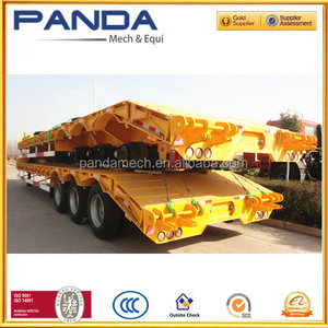 China 3 ejes <span class=keywords><strong>de</strong></span> 50 toneladas 60 toneladas 75tos 80ton <span class=keywords><strong>de</strong></span> alta resistencia baja cama <span class=keywords><strong>de</strong></span> registro del remolque <span class=keywords><strong>de</strong></span> <span class=keywords><strong>cuello</strong></span> <span class=keywords><strong>de</strong></span> <span class=keywords><strong>cisne</strong></span> - Product Image 1