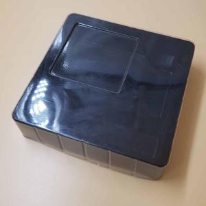 Tùy Chỉnh Đen Đổ Xô Khay Nhựa Cho Linh Kiện Điện Tử - Product Image 6