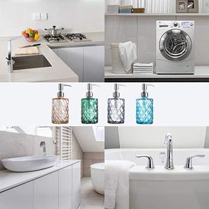 Commercio all'ingrosso di <span class=keywords><strong>Vetro</strong></span> Pompa Bottiglia Bottiglia di Schiuma Dispenser di <span class=keywords><strong>Sapone</strong></span> con Pompa In Acciaio Inox - Product Image 5
