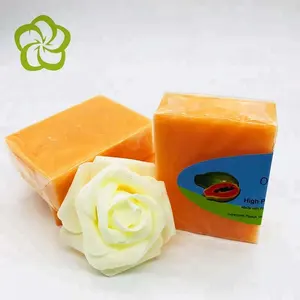 OEM Mejor Glutathinoe Papaya Kojic ácido Blanqueamiento DE LA PIEL jabón hecho a mano