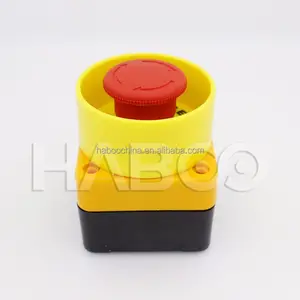 Горячая Распродажа Защитная крышка J174 коробка желтого цвета аварийный выключатель