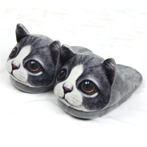 Custom Cute 3D Cartoon Printing House <strong>Slippers</strong> <strong>Animal</strong> Shaped Kids <strong>Slippers</strong> for Gifts - Product Image 3