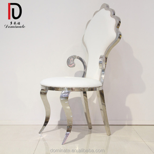 Mobili albergo bianco cuoio DELL'UNITÀ di elaborazione moderna <span class=keywords><strong>barocco</strong></span> sedia da pranzo, sedia in <span class=keywords><strong>stile</strong></span> <span class=keywords><strong>barocco</strong></span> - Product Image 1