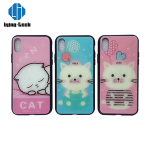 Carton <span class=keywords><strong>impression</strong></span> cas pour l'iphone x, pour iphone x cas d'<span class=keywords><strong>impression</strong></span> blanc <span class=keywords><strong>tpu</strong></span> - Product Image 4