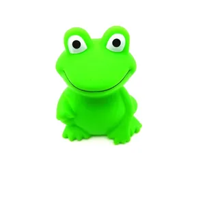 PVC Frog Toy,squeaky Toy Plastic Frogs for Baby,cheap Promotion Gifts for Kids Other Toy Animal 2 to 4 Years 0 to 24 Months