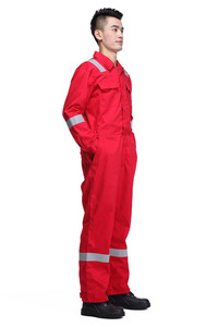 Hiệu Suất cao EN11612, NFPA2112 <span class=keywords><strong>Nomex</strong></span> Yếm/chống cháy coverall/Dupont <span class=keywords><strong>Nomex</strong></span> coverall - Product Image 6