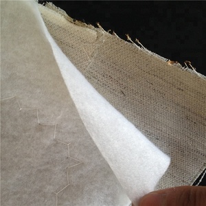 Tessuto per capelli, interlining per abiti, buckram rigido in rayon e poliestere lavorato a maglia per sartoria - Product Image 3