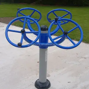 TUV Certified Outdoor Fitness Open Air Gym Equipment Tai chi Wheel Spinners