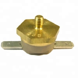 250V 16A <b>Electric</b> Home Appliance Bimetallic Thermostat with Brass Head and Automatic Control - Product Image 1