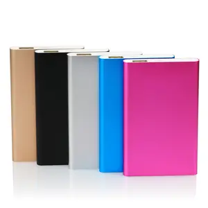 Ultra Slim Mobile Charger Polymer Power Bank 4000Mah