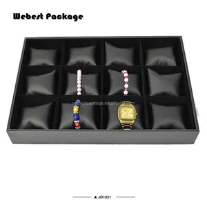 Webest Custom Leather Bangle Display watch Tray for Watch Display with Competitive Price