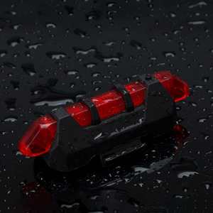 Imperméable à l'eau USB <span class=keywords><strong>Rechargeable</strong></span> vélo LED lumière arrière 3 Modes vélo <span class=keywords><strong>lampe</strong></span> <span class=keywords><strong>de</strong></span> sécurité pour la nuit équitation feu arrière - Product Image 6