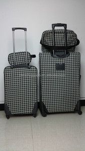 Ensemble de valises 4 pièces en polyester avec imprimé, <span class=keywords><strong>valise</strong></span> à roulettes, travail en usine, prix bon marché, 2020 - Product Image 3