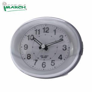 Reloj Despertador Analógico de Cuarzo IMSH BB09101 con Retroiluminación LED, Reloj Despertador de Mesa, Reloj Despertador LED Personalizado - Product Image 1