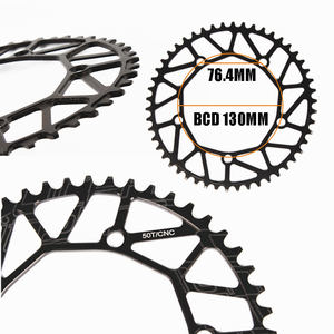 EOOZ 130BCD Hẹp Rộng <span class=keywords><strong>Chainring</strong></span> Vòng 50T 52T 54T 56T 58T Gấp Xe Đạp Chainwheel Xe Đạp <span class=keywords><strong>Chainring</strong></span> Vòng Tròn Crankset Tấm - Product Image 6