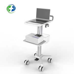 Chariot médical de conception industrielle 2019, chariot à médicaments pour hôpital, chariot pour ordinateur portable avec ECG, ABS, en alliage d'aluminium - Product Image 2