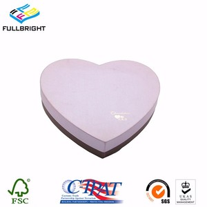 Papel de la perla Dove chocolate caja de forma de corazón - Product Image 6