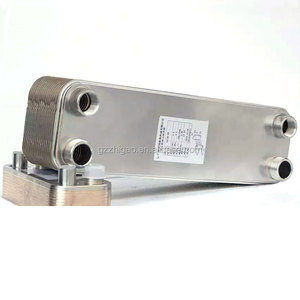 Échangeur de chaleur <span class=keywords><strong>à</strong></span> plaques de refroidissement liquide pour évaporateur/condenseur de réfrigération et de climatisation et de CVC, ré<span class=keywords><strong>générateur</strong></span> de chaleur, 5HP-12HP - Product Image 1