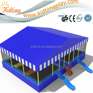 Trẻ Em Và Trượt Cho Thuê Ngoài Trời Miễn Phí Ngoài Trời Long Park <span class=keywords><strong>Trampoline</strong></span> Với <span class=keywords><strong>Tent</strong></span> - Product Image 4