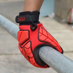 PRI TPR Protezione Impatto guanti da lavoro guanti heavy duty per il fitness meccanico di gomma di sicurezza guanti da lavoro - Product Image 6