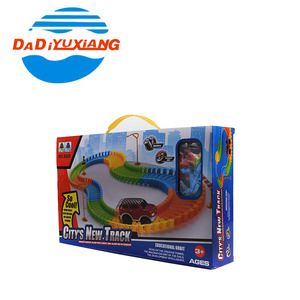 DIY niños plástico montar bloques juguete coche de carril de <span class=keywords><strong>la</strong></span> <span class=keywords><strong>pista</strong></span> para <span class=keywords><strong>la</strong></span> venta - Product Image 1