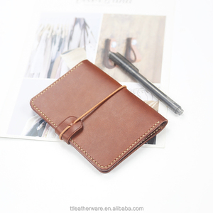 Custom Design Genuine Leather Passport Cover with <b>Card</b> Slot - Product Image 5