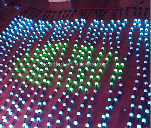 G35 G50 3D Dream Color Digital <strong>Balls</strong> WS2811 DC12V Waterproof IP67 RGB Pixel <strong>Ball</strong> <strong>Strings</strong> - Product Image 4