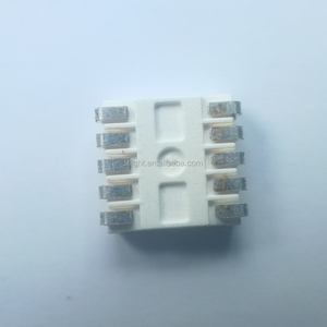Puce <span class=keywords><strong>LED</strong></span> rgb 5050RGBWW, PLCC10, 2.5 6064 5054 SMD, multicolore, haute qualité, r80 Ra90 Ra95, 5050 W, 10 broches