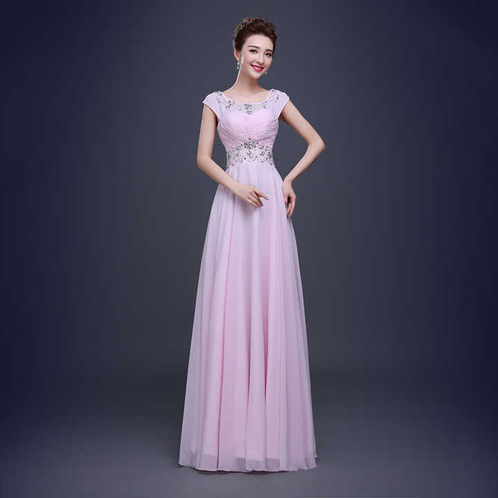 strapless open back dress Primavera 3913 V-Neck Long Sequin Prom Dress -PromGirl Black / 0 main image 1