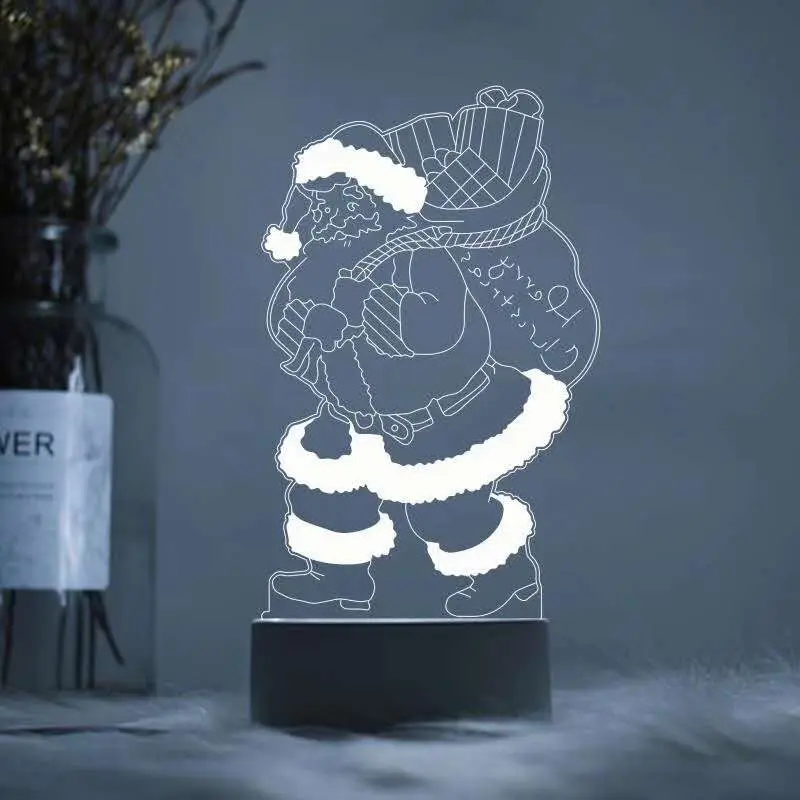 Hot sale Christmas present 3D Creatives kpop star music star Night Light Korea Idol 3d customized night lamp for fans