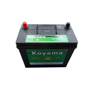 <span class=keywords><strong>แบตเตอรี่</strong></span>รถยนต์ KOYAMA <span class=keywords><strong>12V</strong></span> <span class=keywords><strong>45Ah</strong></span> 51R/NS60L แบบแห้ง รุ่น 46B24L <span class=keywords><strong>แบตเตอรี่</strong></span>ขนาดเล็กแบบแห้ง - Product Image 1