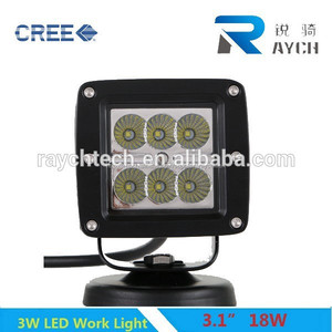 3 pouces. 18w <span class=keywords><strong>led</strong></span> lampe <span class=keywords><strong>de</strong></span> <span class=keywords><strong>travail</strong></span> camion pour jeep, agricoles, machine, heavy duty - Product Image 1