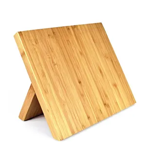Naturale di Bambù di legno Magnetico Coltello Da Cucina display stand