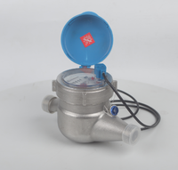 Compteur d'eau rotatif sanitaire en acier inoxydable personnalisable (LXSW-15-50) avec sortie d'impulsions, support OEM, certifié ISO