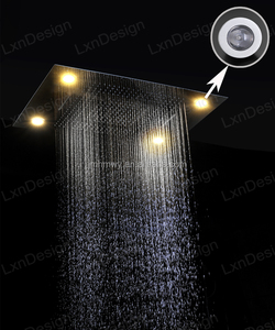 2016 Nuevo diseño 5 función hogar Baño en pared techo niebla lluvia alcachofa <span class=keywords><strong>de</strong></span> la <span class=keywords><strong>ducha</strong></span> led - Product Image 6