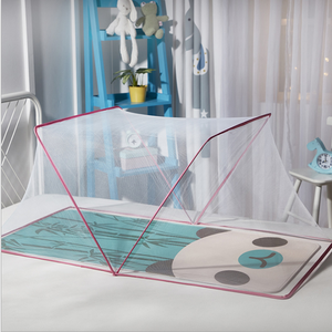 Moustiquaire pliante de haute qualité, clip de cour avec support, <span class=keywords><strong>tente</strong></span> de jeu pour bébés, <span class=keywords><strong>anti</strong></span>-déformation - Product Image 2