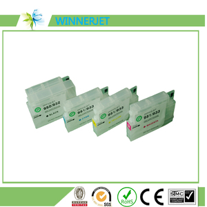 Cartucho de tinta recargable para HP932 <span class=keywords><strong>933</strong></span> con la viruta del reajuste para hp Officejet 6100 6600 6700 7110 7610 7612 - Product Image 2