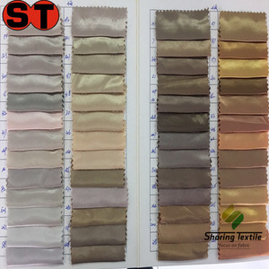 Cổ Phiếu 364 Màu Sắc 50D * 75D Shinny <span class=keywords><strong>Satin</strong></span> Vải/Polyester Shinny <span class=keywords><strong>Satin</strong></span> Ăn Mặc Vải/Đồng Bằng <span class=keywords><strong>Satin</strong></span> Coat Lót <span class=keywords><strong>Satin</strong></span> - Product Image 3
