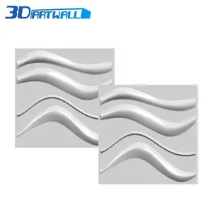 Sonsill painel decorativo de parede, painéis 3d de pvc para banheiro