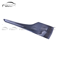 Body Kit Mobil Model P Serat Karbon Lip Bumper Depan Spoiler Samping Splitter Flaps untuk BMW E90 LCI 2009-2011