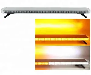 150Cm/60 Inci Pemulihan Penarik Truk Strobo Lampu Amber Flash Lampu Truk Tugas Berat Atap Strobo Light Bar Pertambangan Light Bar