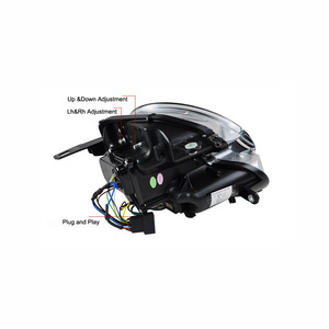 Feux avant à LED pour <span class=keywords><strong>Mini</strong></span> Cooper <span class=keywords><strong>Clubman</strong></span> R55 R56 R57 2006-2013 - Product Image 5
