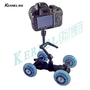 Caméra vidéo DSLR Rig film camion Skater caméra Wheel dolly piste