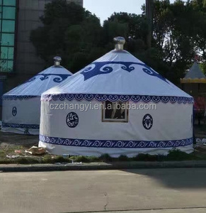 Dôme de fête en plein air, yourte mongole de luxe, tente Ger - Product Image 5
