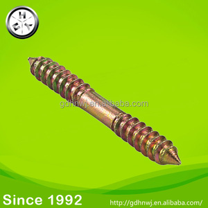 Steel Double Head Threaded <strong>Wood</strong> Screw/Hanger <strong>Bolts</strong> - Product Image 1