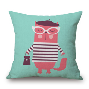 Housse de coussin carrée, taie d'oreiller nouveau style, décoration pour canapé/voiture - Product Image 4